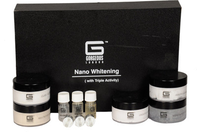 

Gorgeous London Nano Whitening with triple activity 550 g(Set of 8)