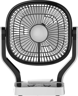 IMPEX Rechargeable Fan (BREEZE D1) with LED Light Dual Speed Mode 7 mm 3 Blade Table Fan(Black, Pack of 1) IMPEX Rechargeable Fan (BREEZE D1) with LED Light Dual Speed Mode 7 mm 3 Blade Table Fan(Black, Pack of 1)