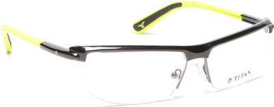 

Titan Half Rim Rectangle Frame(128 mm