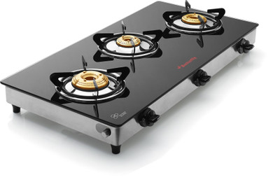

Butterfly Reflection+ Steel Manual Gas Stove(3 Burners)
