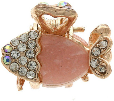 

Anuradha ARt jewellery Butterfly hair Clip Hair Claw(Gold)