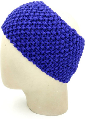 

Magic Needles Handmade Mens Head Band(Blue)