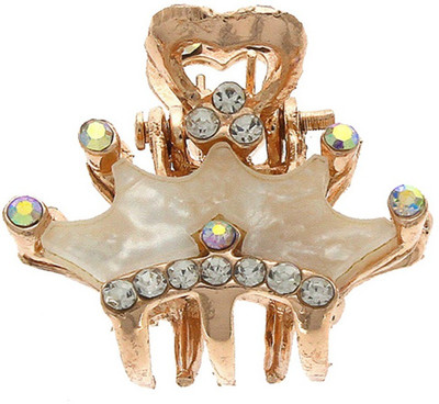 

Anuradha ARt jewellery Butterfly hair Clip Hair Claw(Gold)
