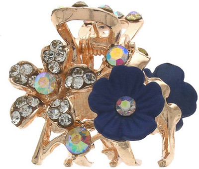 

Anuradha ARt jewellery Butterfly hair Clip Hair Claw(Blue)