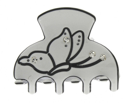 

Anuradha ARt jewellery Butterfly hair Clip Hair Claw(White)