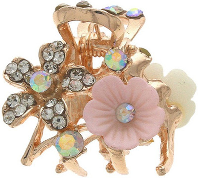 Anuradha ARt jewellery Butterfly hair Clip Hair Claw(Pink)