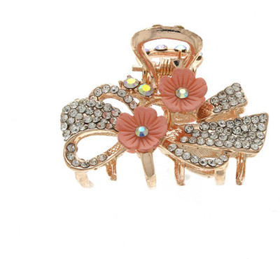 

Anuradha ARt jewellery Butterfly hair Clip Hair Claw(Gold)