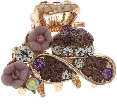 

Anuradha ARt jewellery Butterfly hair Clip Hair Claw(Gold)