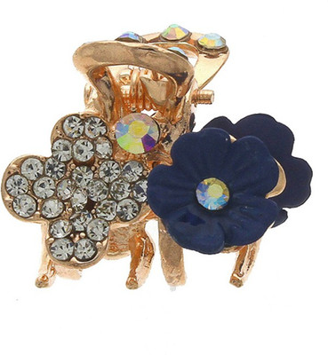 

Anuradha ARt jewellery Butterfly hair Clip Hair Claw(Blue)