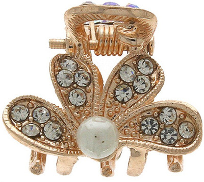 

Anuradha ARt jewellery Butterfly hair Clip Hair Claw(Gold)