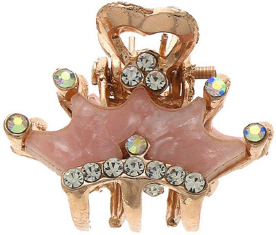 

Anuradha ARt jewellery Butterfly hair Clip Hair Claw(Gold)