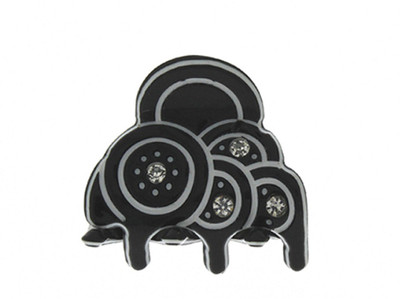 

Anuradha ARt jewellery Butterfly hair Clip Hair Claw(Black)