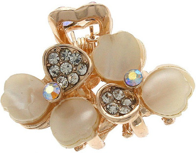 

Anuradha ARt jewellery Butterfly hair Clip Hair Claw(Gold)