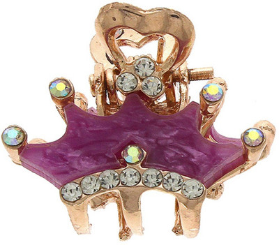 

Anuradha ARt jewellery Butterfly hair Clip Hair Claw(Purple)