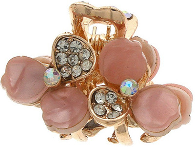 

Anuradha ARt jewellery Butterfly hair Clip Hair Claw(Pink)