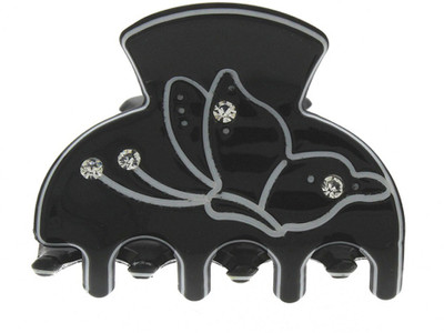 

Anuradha ARt jewellery Butterfly hair Clip Hair Claw(Black)