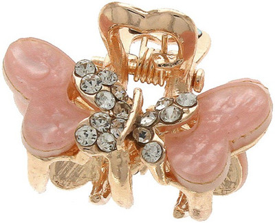 

Anuradha ARt jewellery Butterfly hair Clip Hair Claw(Gold)