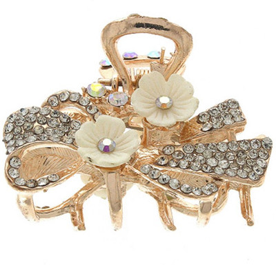 

Anuradha ARt jewellery Butterfly hair Clip Hair Claw(Gold)