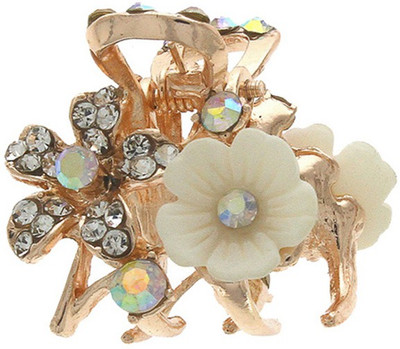 

Anuradha ARt jewellery Butterfly hair Clip Hair Claw(White)