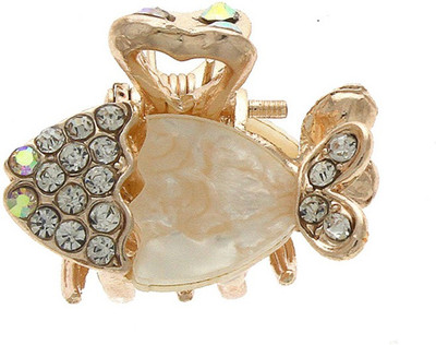 

Anuradha ARt jewellery Butterfly hair Clip Hair Claw(Gold)
