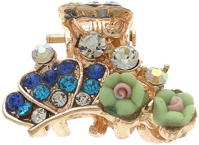 

Anuradha ARt jewellery Butterfly hair Clip Hair Claw(Green)