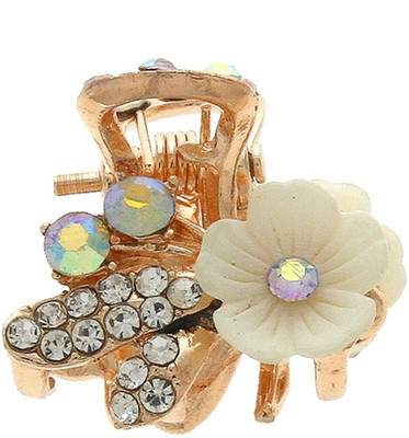 

Anuradha ARt jewellery Butterfly hair Clip Hair Claw(Gold)