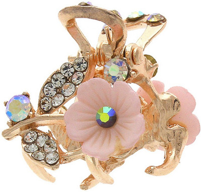 

Anuradha ARt jewellery Butterfly hair Clip Hair Claw(Gold)