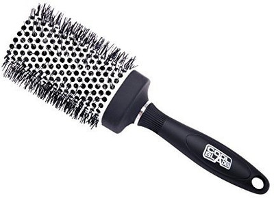 

CoolBlades Professional Hairdressers 53 mm Ceramic Radial Brush SquaredOff Edges for Incredible Volumising and Straightening