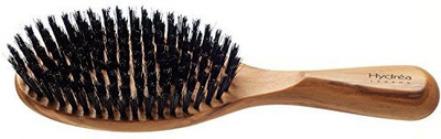 

Hydrea London Olive Wood Styling Hair Brush with Pure Boar Bristle 21cm long