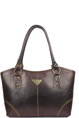 

Aliado Hand-held Bag(Brown)