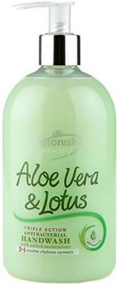 

Astonish Aloe Vera and Lotus Antibacterial Hand Wash(500 ml, Bottle)