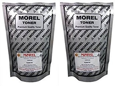 

MOREL 2200 Toner Powder Compatible for Samsung k2200 / 707 Printer an Copier Pack of 2 Single Color Ink Toner(Black)