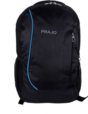 Prajo 15.6 inch laptop Backpack 21 L Laptop Backpack(Black), Blue