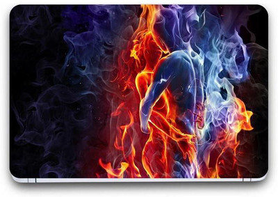 

Gallery 83 ® fire 3d romantic couple wallpaper laptop skin sticker decal, (15 inch x 10 inch) 4104 vinyl laptop decal 15.6 vinyl Laptop Decal 118.6