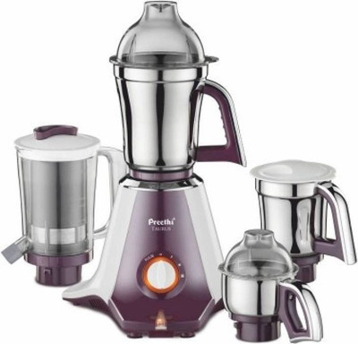

Preethi Pre_mix_576 750 W Mixer Grinder(White, 4 Jars)