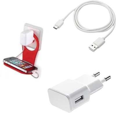 DAKRON Wall Charger Accessory Combo for Honor View 10(White)