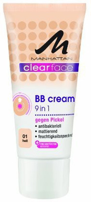 

Manhattan Clearface 9 In 1 Bb Cream 01(25 ml)