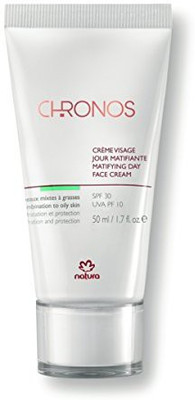 

Natura Brasil Chronos Matifying Day Face Cream Spf 30 Combination To Oily Skin(50 ml)