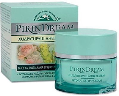 

Pirin Dream Hydrating Antiwrinkle Lifting & Firming Day Cream With Wild Yam & Dermaxyl Not Tested On Animals(50 ml)