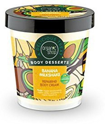 

Organic Shop Body Dessert Banana Milkshake Repairing Body Cream(450 ml)