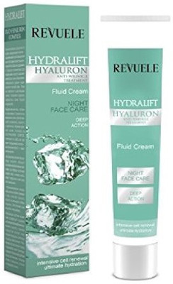 

Revuele Night Antiwrinkle Creamfluid Hydralift Hyaluron Treatment Deep Action Instant Hydration Hyaluronic Acid(50 ml)