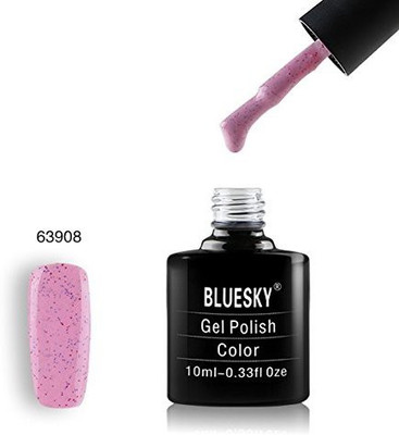 Blue Sky 63908 Spring Edition UvLed Soak Off Gel Nail Polish Pink Kisses Pink