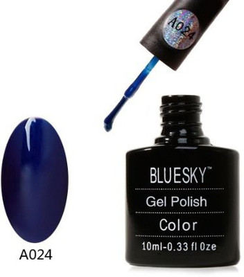 

Blue Sky UvLed Gel Nail Polish Number A024 Blue
