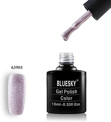 Blue Sky UvLed Gel Nail Polish Number 63903 Silver