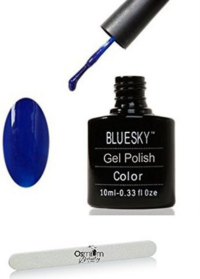 

Blue Sky UvLed Curing Gel Nail Polish Midnight Blue
