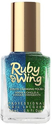 

Color Club Ruby Wing Color Changing Polish Number 1114 High Tide Multicolor