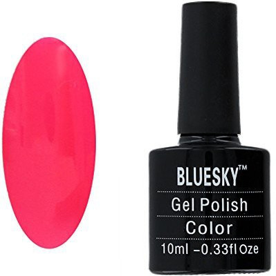 

Blue Sky Neon Shocking Pink Gel Polish Gel Pink