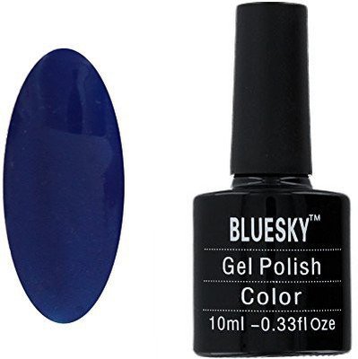 

Blue Sky Neon Midnight Gel Polish Gel Blue