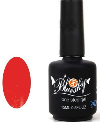 

Blue Sky UvLed One Step Gel Nail Polish Dazzle Red Red