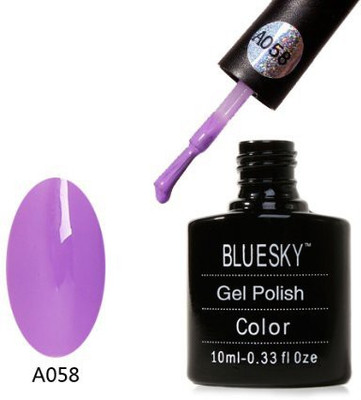 

Blue Sky New A Range A58 Uv Soak Off Nail Polish Gel Purple